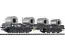 LILPUT r�f 235765 HO - wagon type Sahmms 711 avec coils �p IV/V de la DB