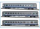 PIKO r�f 58623 HO - Coffret de 3 voitures TER Rh�ne Alpes logo carmillon �p V de la SNCF