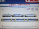 VITRAINS r�f 1999 HO - Coffret sp�cial VB2N  Nord Pas de Calais �p V de la SNCF