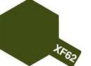 TAMIYA XF-62 - Peinture acrylique Mini XF62 vert olive clair mat (10 ml)