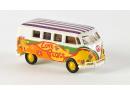 BREKINA r�f 31526 HO - VW Kombi T 1b en d�coration Hippie