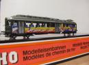 Autorail BDe 4/4 vert avec grafitis �p V des CFF