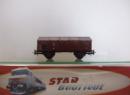 ROCO ref 4313 - Wagon tombereau avec couvercle transport de chaux �p III de la DB