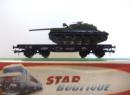Wagon plat lourd avec char AMX 30 �p IV de la SNCF