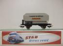 Wagon tr�mie � essieux transport de c�r�ales ALGECO �p III de la SNCF