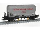 Wagon tr�mie couvert  de la SNCF, �poque III, AIZENAY, faces planes