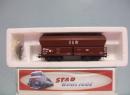 Wagon tr�mie � bogies charg�e de charbon �p IV de la SNCF