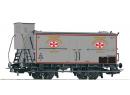 Wagon bois frigorifique � essieux MALTESER �p II des DSB