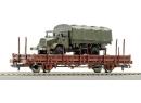plat � ridellles basses � essieux avec camion LKW MAN 630