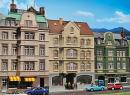 Maison urbaine avec bistrot