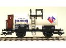 wagon citerne � essieux Vins du POSTILLON �p III de la SNCF