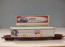 Wagon poret container Sgss S7T �p IV-V de la SNCF