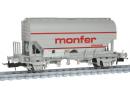 Wagon tr�mie couvert pour le transport de c�r�ales de la SNCF, �poque IV 'MONFER', faces planes!