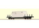 BRAWA 47906 HO - Porte container surbaiss� �p III de la DB