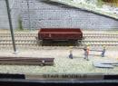 Wagon tombereau  essx � semi ridellles bois �p III de la DB
