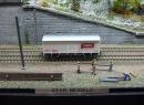 JOUEF 6266 HO - Couvert m�tallique � essieux FINDUS �p IV  SNCF