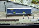 Wagon K1 demi pont avec caisse mobile b�ch�e NOVATRANS �p IV-V de la SNCF