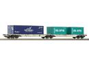 Roco-Wagon double porte containers �p V des SBB/CFF
