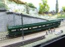 Wagon porte autos �p IV de la SNCF