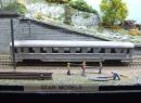 Voiture mixte 1/2�me inox �p IIIb de la SNCF