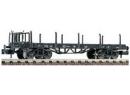 Fleischmann ref 8286 - Wagon plat � bogies avec ranchers �p III de la DB