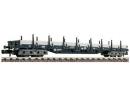 FLEISCHMANN ref 8287 - Wagon plat avec ranchers et ridelles basses �p IV de la DB