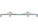HORNBY ref 8008 - Grand pont suspendu