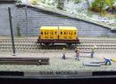 JOUEF ref 6450 - Wagon plat � essieux avec 2 containers BAILLY �p III SNCF
