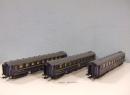 LS MODELS ref 49122 HO - Set de 3 voitures WL F livr�e 1956 1/2�me cl ep III