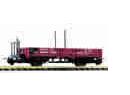 LILIPUT ref 294051 HOe - Wagon plat � ridelles basses avec plateforme serre freins �p II de la DR