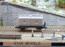 ROCO ref 4322 HO - Wagon � caissons �p III de la DB
