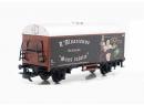 MARKLIN ref 4415 HO - Wagonn couvert bi�re l'Alsacienne 'sans culotte' �p III SNCF