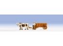 NOCH ref 16704 HO - Charrette de ferme attel�e