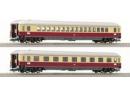 ROCO ref 64025 HO - Set de 2 voitures TEE �p IIIb de la DB
