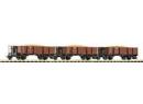 ROCO ref 34599 HOe - Set de 3 tombereaux charg�s de pommes de terre �p III DR