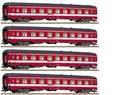 ROCO ref 64045 HO - Set de 4 voitures 'Capitole' ap IIIb SNCF