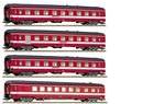 ROCO ref 64046 HO - Set (N�2) 4 voitures du Capitole �p III SNCF