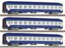 ROCO ref 64047 HO - Set de 3 voitures couchettes UIC �p IV/V SNCF