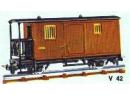 EGGER BAHN ref V42 HOe - Fourgon � bagages � plateforme