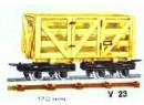 EGGER BAHN ref V23 HOe - b�taill�re ouverte � bogies