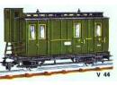 EGGER BAHN ref V44 HOE - Voiture mixte fourgon/3�cl avec vigie
