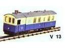 EGGER BAHN ref V13 HOe - Locomotive Decauville 020T 'Steatite'