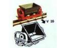EGGER BAHN ref V20 HOe - Set de 2 wagonnets � benne basculante