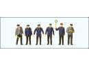 PREISER ref 10584 HO - Personnages des chemins de fer
