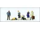 PREISER ref 10592 HO - Divers personnages � la gare