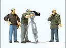 PREISER ref 28139 HO - cameraman et son �quipe