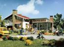 Vollmer ref 3724 HO -  Boulangerie avec maison d'habitation
