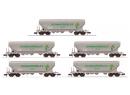 MINITRIX ref 15666 N - Set de 5 c�r�aliers �p V SNCF