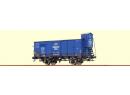BRAWA ref 48230 HO - Wagon couvert bois r�frig�rant G10 'Schwarzer friese' �p II DRG