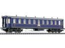 LILIPUT ref 329965 HO - Voiture du Gotthardbahn 3�cl type C4� �p I avec feux de fin de convoi